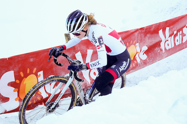 Pieterse heerst in sneeuw Val di Sole